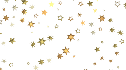 XMAS Stars - stars. Confetti celebration, Falling golden abstract decoration for party, birthday celebrate,