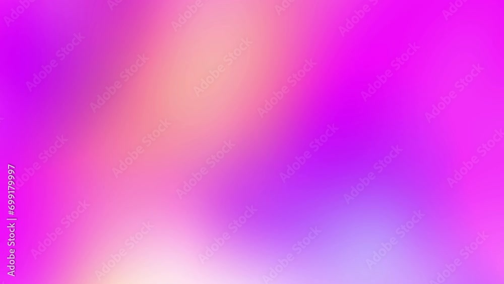 Leinwandbilder Seamless abstract wavy background for loop playback. Defocus blurred abstract spots. 4k looping clip