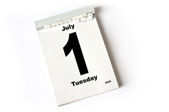 1 . July 2025