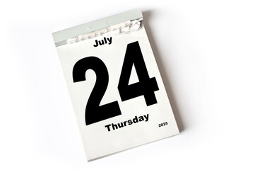 24 . July 2025