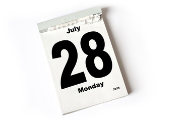 28 . July 2025