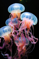 Jellyfish in the ocean. 13