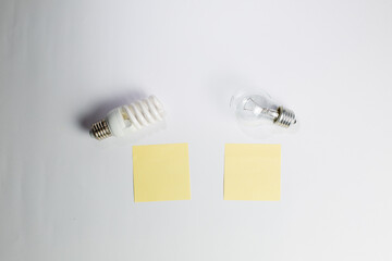 Light bulbs for lighting and saving