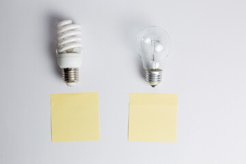 Light bulbs for lighting and saving