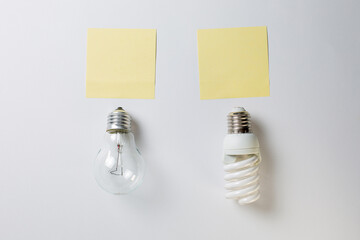 Light bulbs for lighting and saving