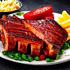 grilled ribs