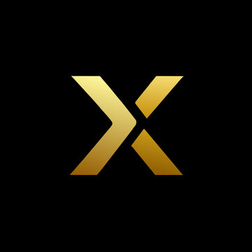 X letter moden logo design