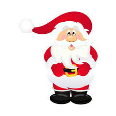 Santa Claus sticker