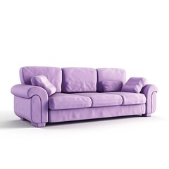 Sectional sofa lavender