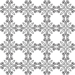 Fototapeta premium seamless pattern with elements