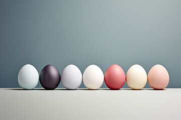 Sleek Easter Elegance: Minimalist Egg Delight