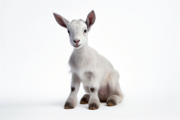 Naklejka na ściany i meble Sublime Whiteness: Miniature Goatling