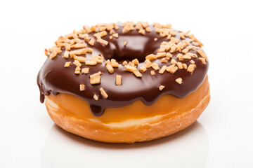 Tasty Glazed Donut, Isolated