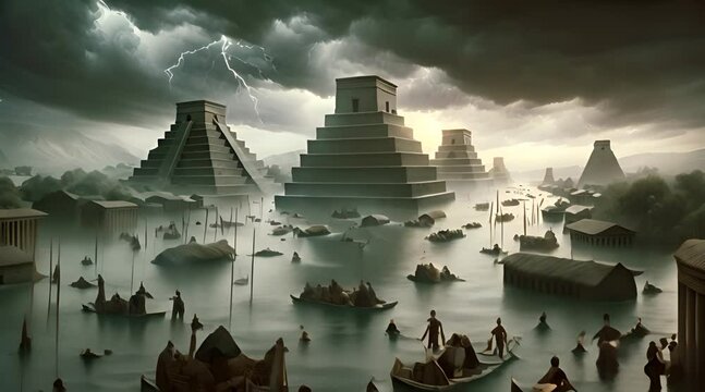 Great Flood in Aztec and Mayan Cultures