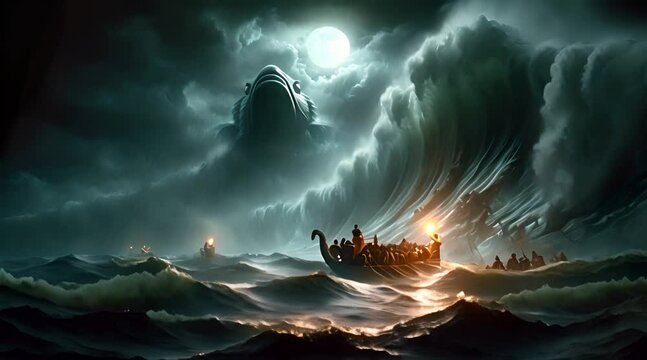 Great Flood in Hindu Mythology - Manu