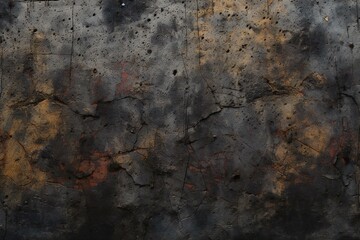Grunge black and orange metal texture background,  Grunge background - obrazy, fototapety, plakaty