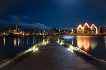 Neuharlingersiel am Abend