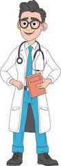 Doctor Characters Cartoon