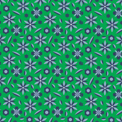 seamless pattern with leaves