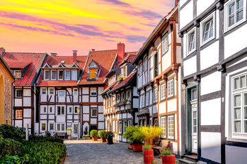 Altstadt, Guetersloh, Deutschland  - obrazy, fototapety, plakaty