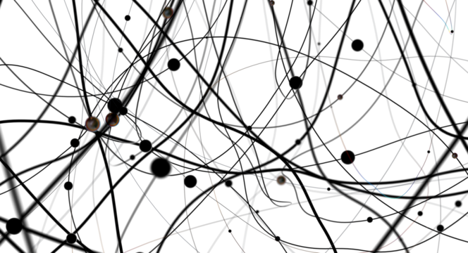 technology with polygonal shapes on dark blue background.