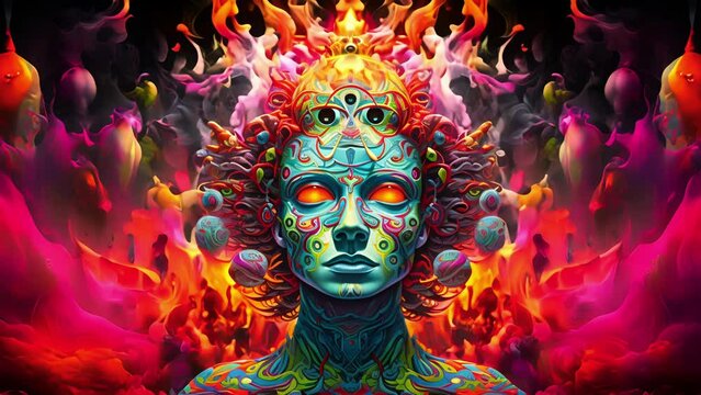 Get ready to have your mind blown by this mindexpanding video that delves into the depths of psychedelic art and symbolism.