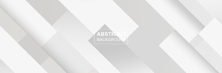 Abstract white shape square with dynamic concept banner template background vector design