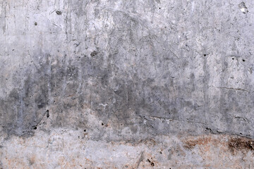 Obraz premium Dirty old gray distresses concrete wall texture background. Old rough and grunge texture wall. Texture of cement wall.