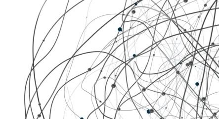 abstract futuristic network on background illustration