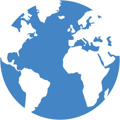 Fototapeta premium World Map Vector Icon