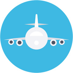 Airplane Vector Icon