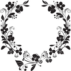 Inkwell Bloom A splash of elegance in monochrome grace Moonlight Garden Ethereal beauty captured in a gothic floral embrace