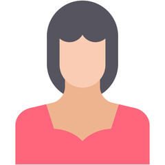 Lady Servant Vector Icon