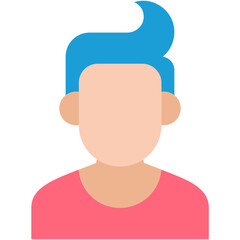 Fashion Boy Vector Icon