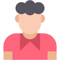 Korean Man Vector Icon