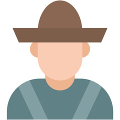 Cowboy Vector Icon