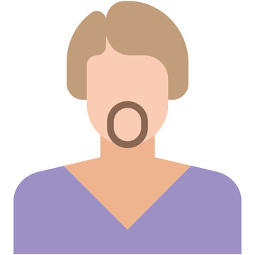 French Beard Icon