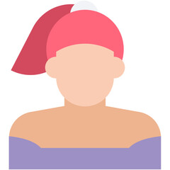 Sports Woman Vector Icon