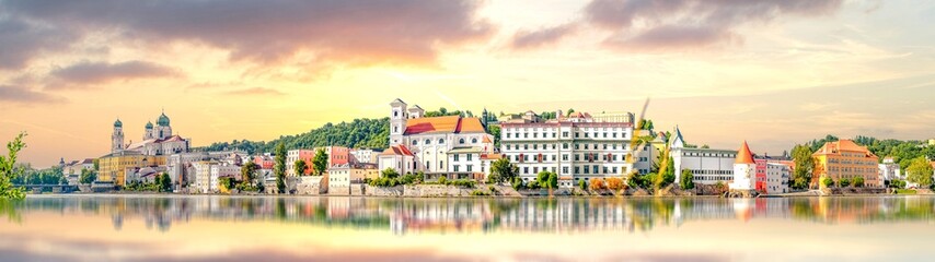 Fototapeta na wymiar Altstadt, Passau, Bayern, Deutschland 