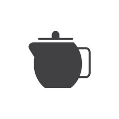 moca pots icon. sign for mobile concept and web design. outline vector icon. symbol, logo illustration. vector graphics.
