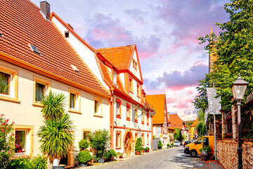 Altstadt, Sommerhausen, Deutschland 