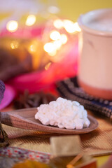 Kefir is a fermented milk, with a consistency similar to yogurt, with a sweet but at the same time acidic taste.