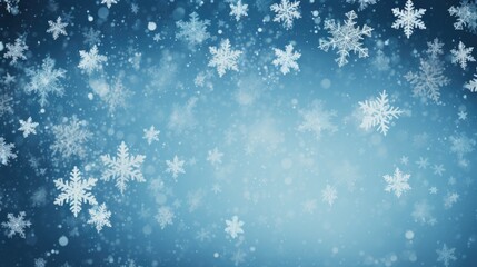 decorative background with snowflakes 