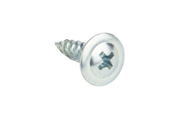 screw, wood screw isolated from background