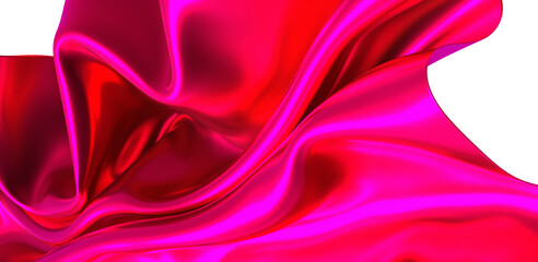 abstract purple fabric in motion