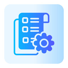 execute gradient icon