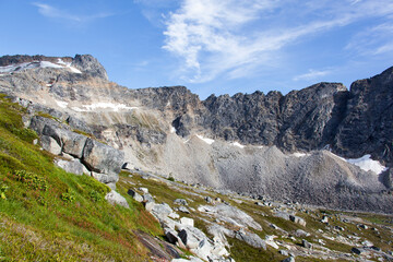 Alaska's Upper Dewey Lake Area Landscape in Summer