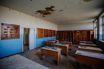 Old abandoned school in Georgia