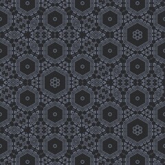 Vintage style seamless pattern background.