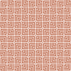 Brown seamless abstract geometric overlapping squares pattern